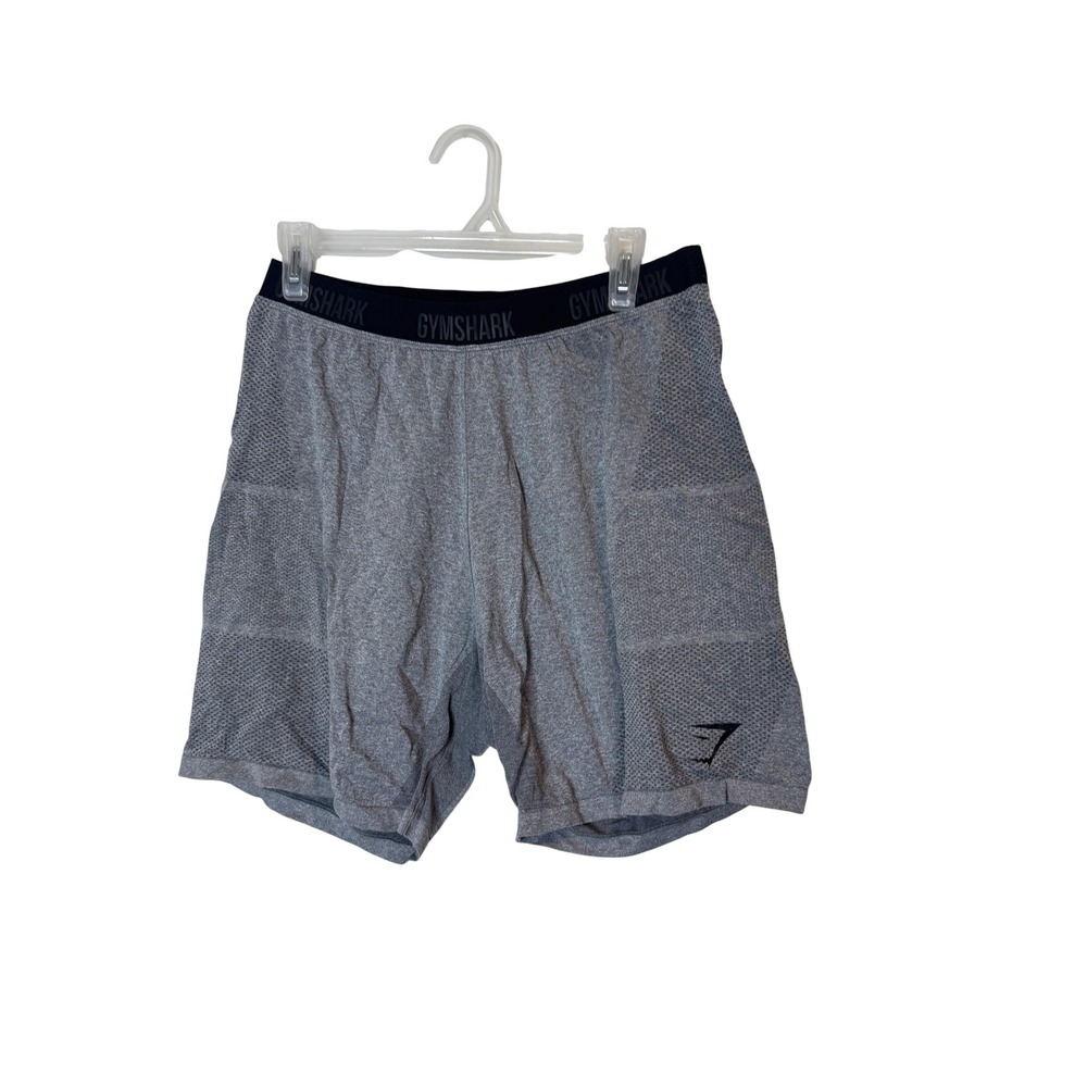 Gymshark Shorts Mens Large Gray Seamless Training Athletic Gym Workout